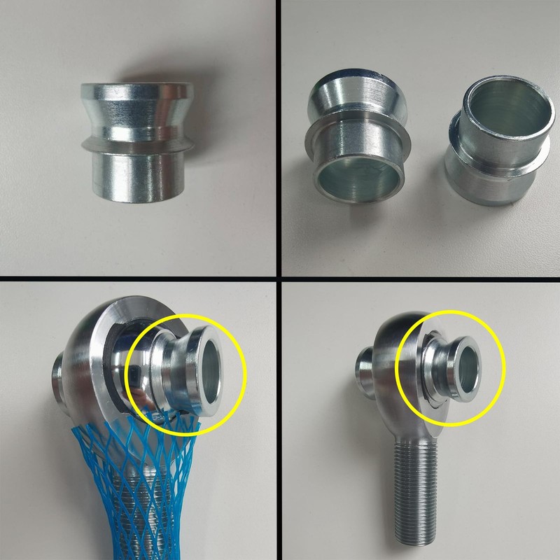 OUBULU High Misalignment Spacer 1/2" to 3/8" for Heim Joints