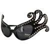 Pohotobooth Props Ltd Black Fancy Dame Edna Style Novelty Sunglasses