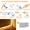 Cob LED Strip Connector 2-Pin 10 mm LED Strip Corner