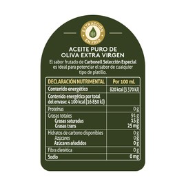 Carbonell, Aceite de Oliva Extra Virgen, 500 ml