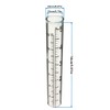 Mateda 5" Capacity Rain Gauge with 2 in 1 Stainless