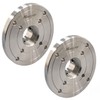 Hurricane Turning Tools, 4" Steel Faceplates For Wood Lathe, M33