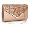 Milky Way Women's Envelope Clutch Bag Sequins Evening Handbag Purse