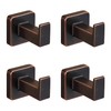 FORBATH Bronze Towel Hooks, Bathroom Robe Hook Wall Mounted, Oil