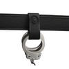 Handcuff Strap Nylon Black with Black Safety Snap