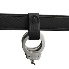 Handcuff Strap Nylon Black with Black Safety Snap