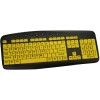 UD_High Visibility Large Print Soft Touch Keyboard, 104 Key, USB