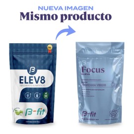 B-FIT B Focus Nootrópicos Naturales Sin Azúcar - Sabor Manzana Verde - 30 Porciones 150g - Suplemento Alimenticio en Polvo - Sin Eritritol y Sin Conservadores - Sin Calorías
