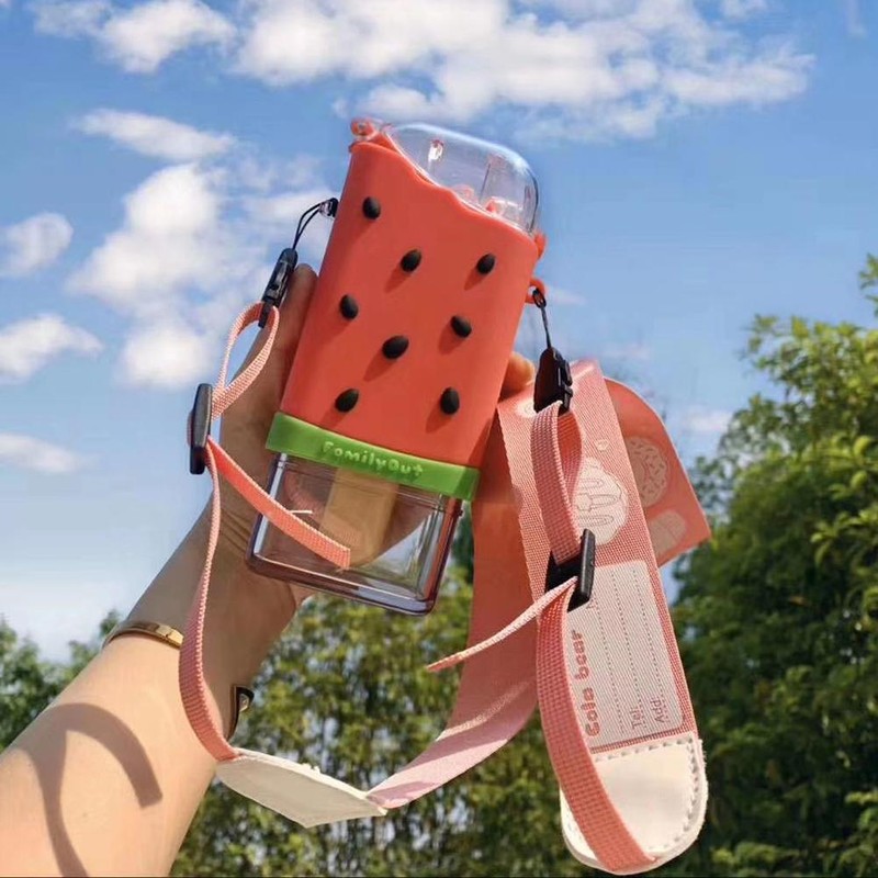 Cute Water Bottle for Kids Ice Cream Shape Water Cup