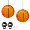 2PC Garage Parking Assistance Tennis Balls, Garage Car Stop Indicator,