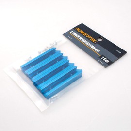 POWERTEC 71209V 3" T-Track Intersection Kit with Predrilled Mounting Holes & Wood Screws, for Universal T Track, Aluminum T Track Accessories for Woodworking Jigs and Fixtures