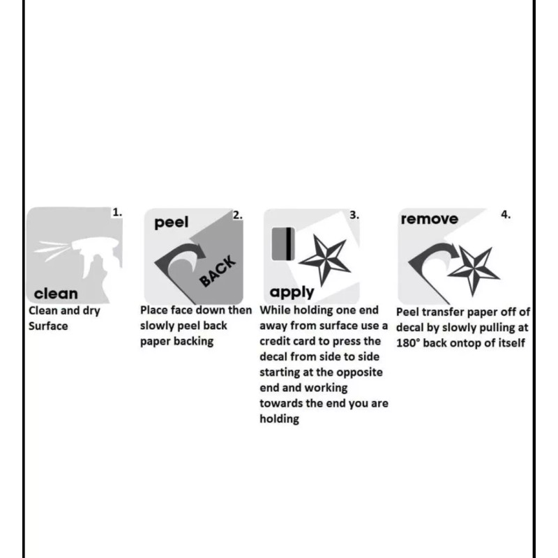 Ford Old School Ford Decals Tailgate 6"