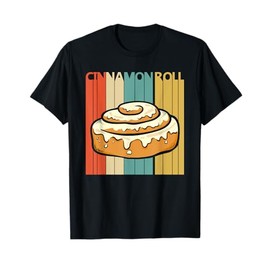 Vintage Retro Cinnamon Roll T-shirt T-Shirt