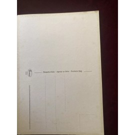 Vintage postcard "Happy new year" in Italian