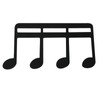 lattre Music Clip Book, Open Piano, Metal, Stylish, Larger, Music