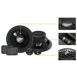Rainbow Audio EL-C260S 6.5" 2-Way Component Speakers Set