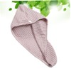 BIUDECO Waffle Hair Towel Drying Cap Comfortable Fast Dry Bath