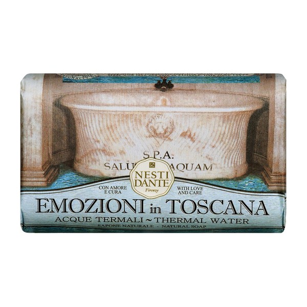 Nesti Dante Emozioni In Toscana Natural Soap, Thermal Water, 8.8 Ounce