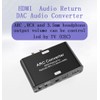 H.May HDMI Audio Return & DAC Audio Converter;HDMI ARC Audio