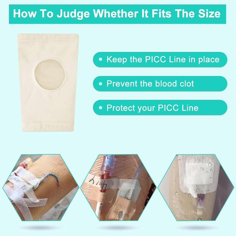 Picc Line Sleeve Picc Line Covers for Upper Arm Picc