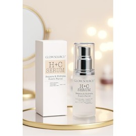 HC Serum. Suero Facial con vitamina C, Vitamina E, Ácido Hialurónico y Aloe Vera. (PUMP)