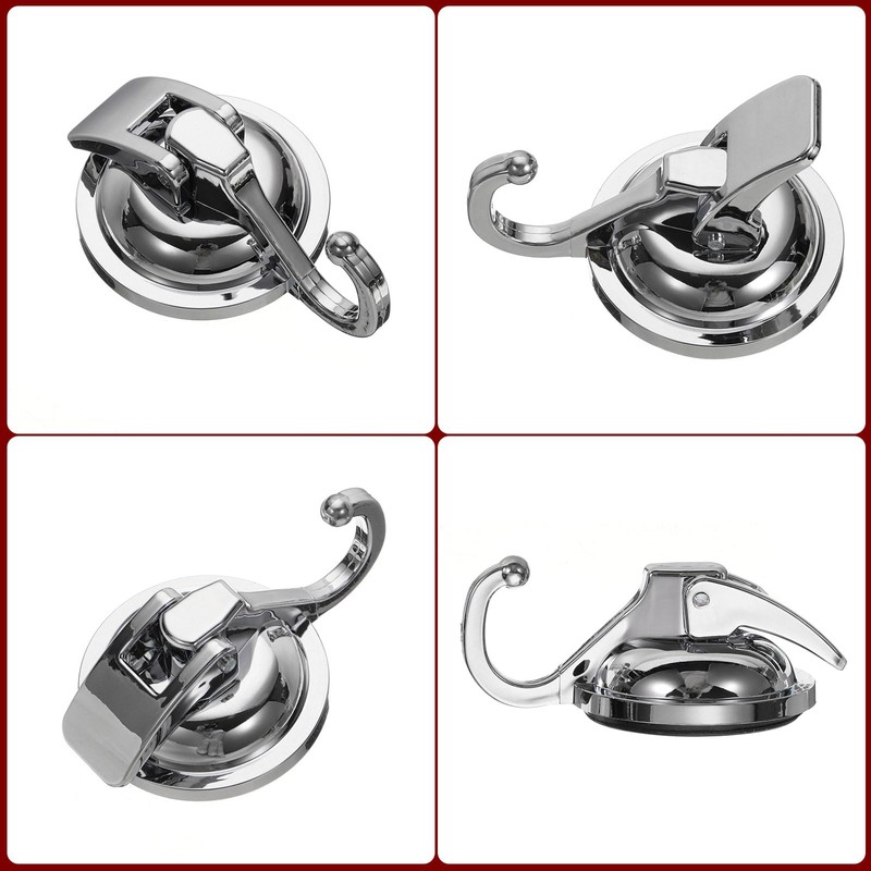 HARFINGTON Suction Cups Hooks Powerful Vacuum Multi-Purpose Suction Shower Hooks