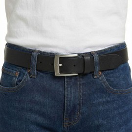 Children's belt made of full cowhide leather, 3 cm, leather belt for boys and girls, 30 mm, for jeans, suit, dress, skirt, brown