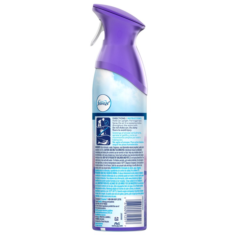 Febreze Air Freshener, Air Effects Lavender, 9.7 oz