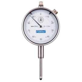 Fowler 52-520-110-0, Adg Dial Indicator With 0-1" Measuring Range