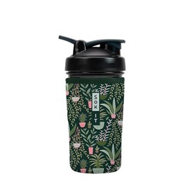 Sok It Botl Sok Protein Blender Shaker Bottle Sleeve Insulated Neoprene Cover (Green Living, Fits 24oz Blender)