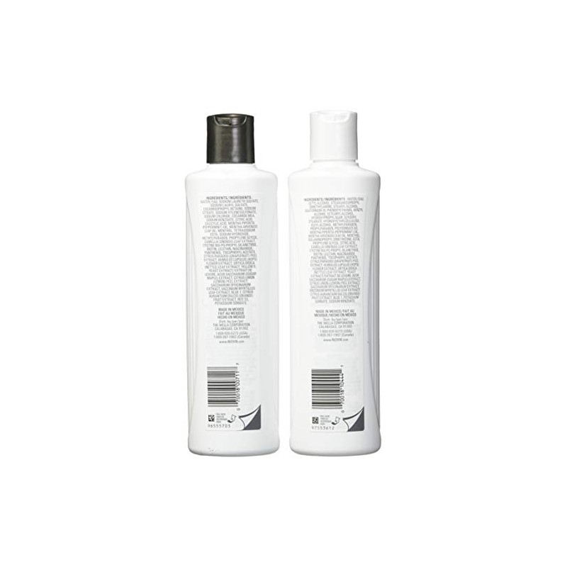 Nioxin System 2 Cleanser Shampoo and Scalp Therapy Conditioner Duo