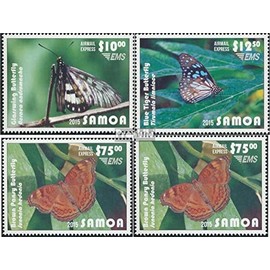 Samoa 1255-1258 (complete.issue.) unmounted mint/never hinged ** MNH 2015 Butterflies (Stamps for collectors) Butterflies
