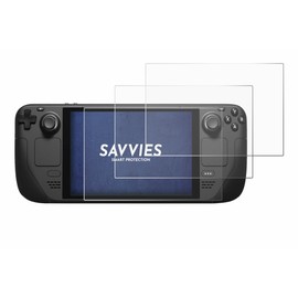 Savvies Pack of 6 Screen Protectors for Valve Steam Deck/OLED Screen Protector Ultra Transparent