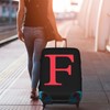 ILEABEC Letter F Luggage Cover for 25-28 Inch Suitcase Covers
