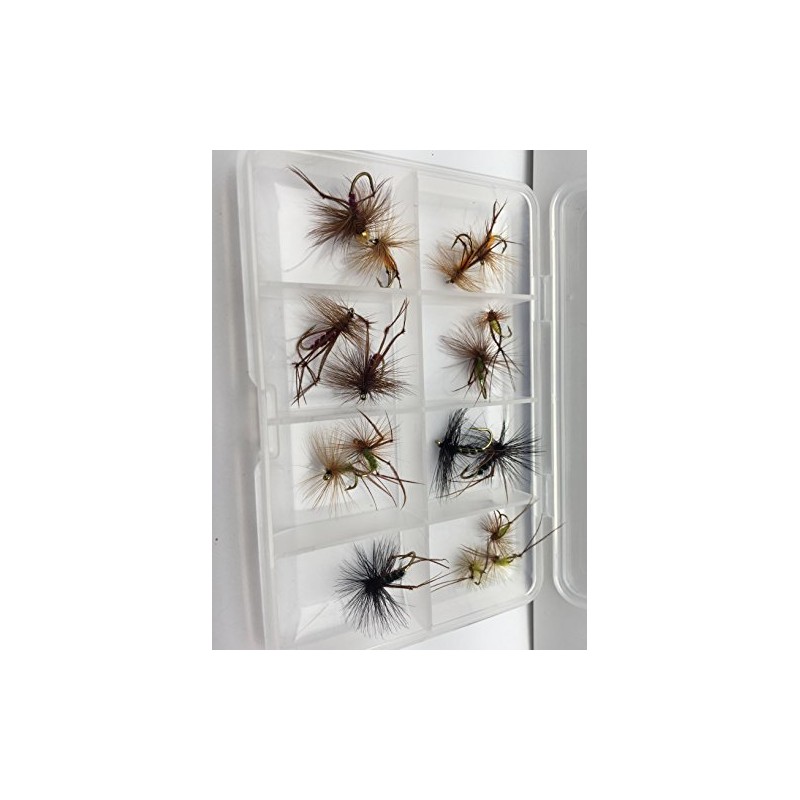 BestCity Fly Fishing Flies HOPPERS 16 Fly Selection + FREE