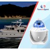 Boat Compass Marine Dash Mount - Boating Dashboard Compass Large