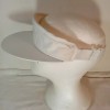 Visor Sun Hat One Size Adjustable White