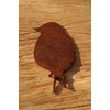 Dewoga Edelrost birds with screw for screwing in wood, 4