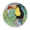 Eddingtons Epicurean Lush Jungle Side Plate Toucan 21 cm Diameter