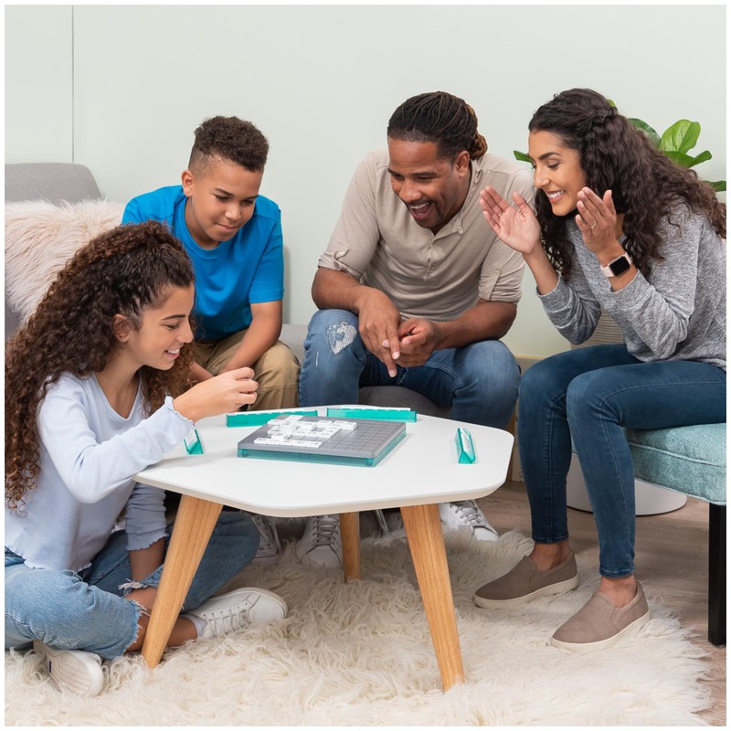 Spin Master Games, Upwords, Classic Word Game with Stackable Letter