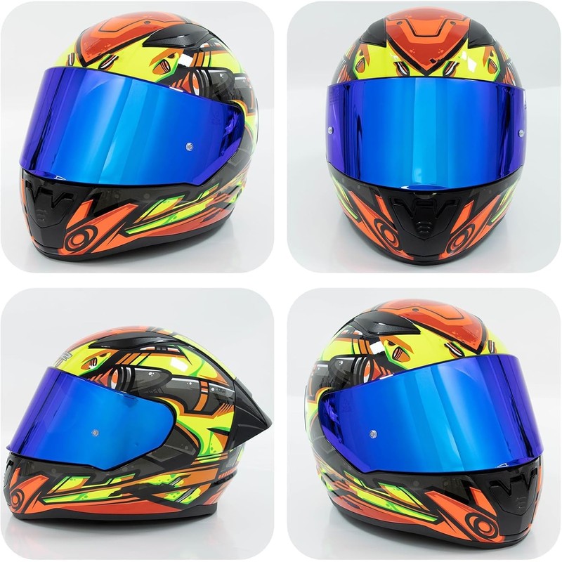 PSLER Helmet Visor for LS2 Outer FF320 Rapid FF353 Assault
