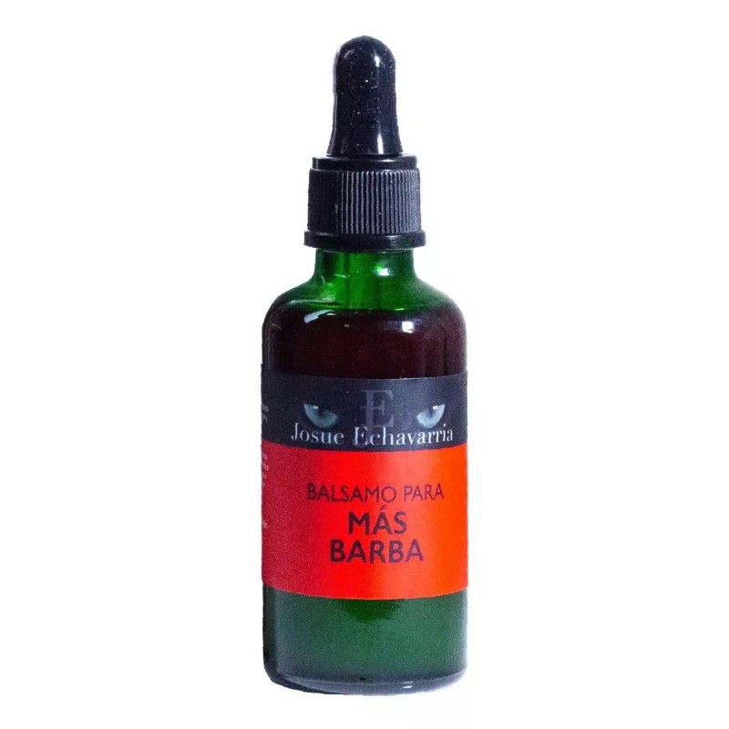 Josue Echavarria Kit Locion Crecimiento De Barba Cepillo Doble Tallado