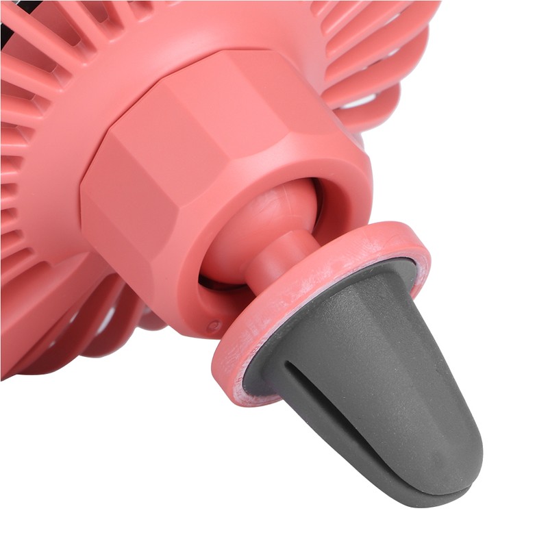 5V 5W 360 Degrees Adjustable Air Outlet USB Car Fan