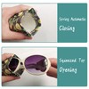 WOW DING 3 PACK Sunglasses Case, Eyeglasses Pouch for Women,