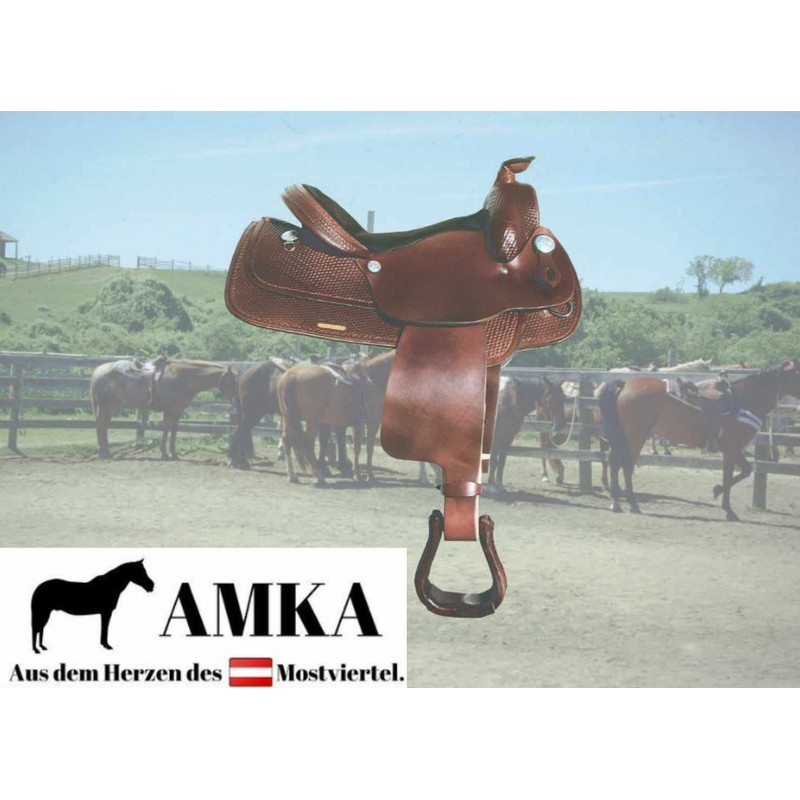 AMKA Western Stirrup Set Wooden Horse Western Saddle Stirrups/Stirrup Set