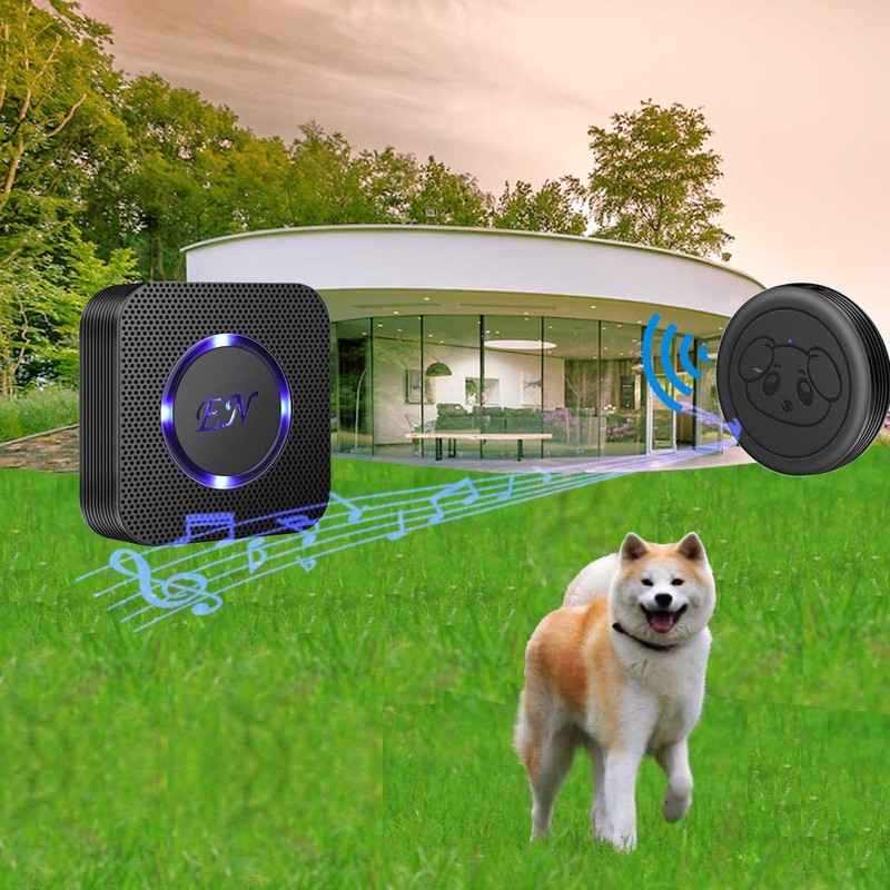 EverNary Dog Door Bell, Wireless Doggie Doorbells for Potty Training,Dog