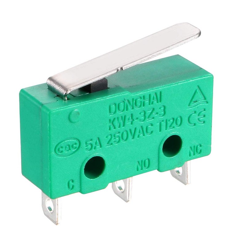 sourcing map 4PCS KW4-3Z-3 Micro Limit Switch SPDT NO NC