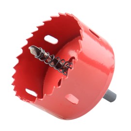 BOQIIKAR 30mm HSS Bi-Metal Hole Saw, Drill Bit Fast Hole Cutter with Arbor and Centring Drill for Wood, Sheet Metal, Plasterboard, Iron, Plastic