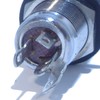 Stereo or mono guitar jack socket in chrome long body
