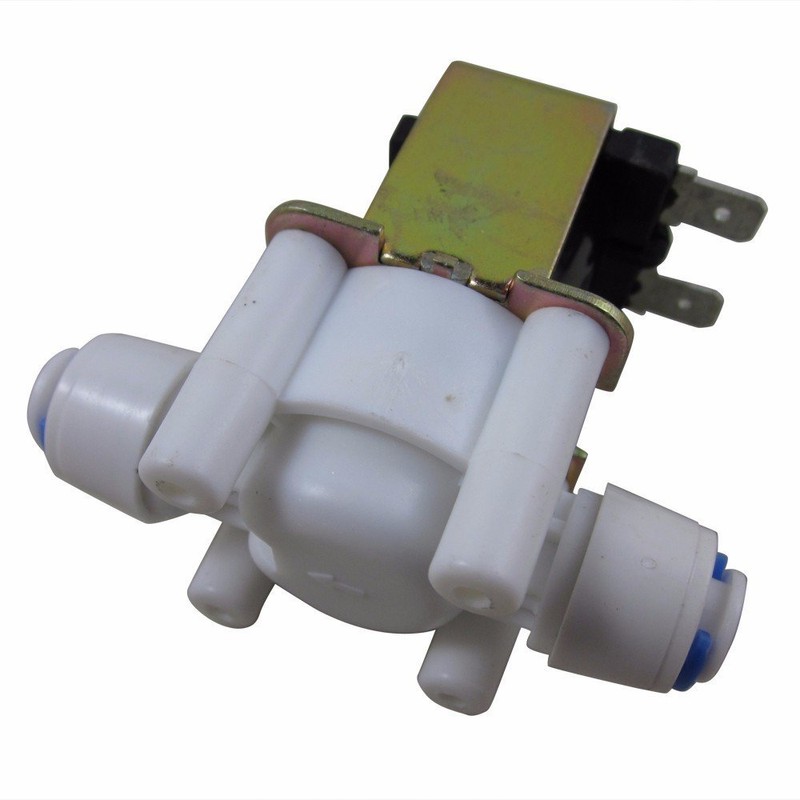 DIGITEN DC 12V 1/4" Inlet Feed Water Solenoid Valve Quick
